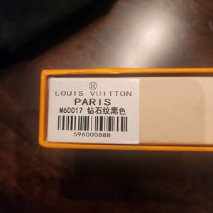 Monogram Black Louis Vuittion wallet